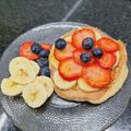 El cooksnap de Rocio Giselle Quintana cuando hizo Hotcakes de Avena y Banana.