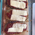 El cooksnap de Lilo Osuna cuando hizo Milanesas de berenjenas a la napolitana.