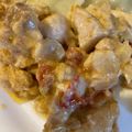 El cooksnap de Ines Garcia Botana cuando hizo Salsa de mostaza con pollo.