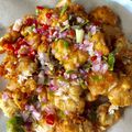 Cooksnap dari Wiwit Setiyawati untuk resep Crispy Chicken with Sambal Matah and Boiled Vegetables