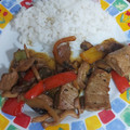 El cooksnap de antonio cuando hizo Wok multicolor.