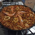El cooksnap de David Barreno Serrano cuando hizo Fideuá con calamares, pulpo y gambas.