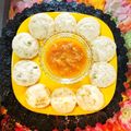 Sumita Roychowdhury's cooksnap of when they made স্টাফড টমেটো ইডলি (Stuffed Tomato Idli recipe in Bengali).