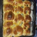 El cooksnap de Karen Gonzalez cuando hizo Medialunas para el mate.