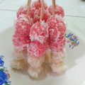 Cooksnap dari Ummu Faqih untuk resep Sate Singkong Pelangi a.k.a Sunduk Urut khas Sidoarjo/Cenil Singkong