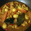 Cooksnap dari Riri Hartanuh untuk resep Rica-Rica Cumi Telur Puyuh Pedas Manis #BikinRamadhanBerkesan