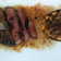 Brandi Fisher's cooksnap of when they made Maple Sausage Stuffed Acorn Squash.