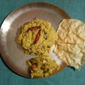 Suparna Sarkar's cooksnap of when they made ভুনা খিচুড়ি (Bhuna khichuri recipe in Bengali).