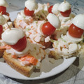 El cooksnap de Monik cuando hizo Ensaladilla de cangrejo.