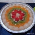 Cooksnap dari Mayha Safitri untuk resep 346.Puding Ultah (toping buah)