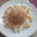 El cooksnap de Fredi cortez camacho cuando hizo Arroz de zanahoria.