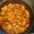 El cooksnap de Jose Maria Lorenzo Luengos cuando hizo Pechuga de pollo con habitas y champiñón.