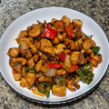 Cooksnap dari Sari's Kitchen untuk resep Ayam kungpao aka Kungpao Chicken