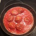 El cooksnap de Silvia Campo Gómez cuando hizo Albóndigas con salsa de tomate.