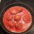 El cooksnap de Silvia Campo Gómez cuando hizo Albóndigas con salsa de tomate.