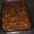 El cooksnap de Dina Luz cuando hizo Lasagna de pollo salsa roja (Ragú).