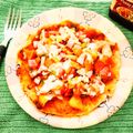 KASHISH'S KITCHEN का कुकस्नैप जब उन्होंने चीज़ कॉर्न रोटी पिज़्ज़ा (cheese corn roti pizza recipe in Hindi) बनाया था।