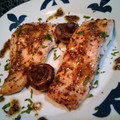 El cooksnap de Jordi Delgado Carbonell cuando hizo Salmón al horno con salsa de mostaza y miel.