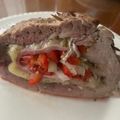 El cooksnap de Walter Parula cuando hizo Bondiola de cerdo rellena.