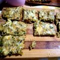 El cooksnap de Agustina Santos cuando hizo Fainá de zapallitos con harina integral 😋.