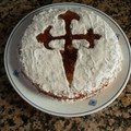 El cooksnap de ÑamÑam cuando hizo Tarta de santiago con thermomix.
