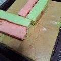Cooksnap dari RindU untuk resep Lapis surabaya Pandan, Ekonomis