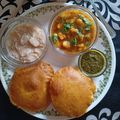 Mamta Jain's cooksnap of when they made Sunday Wale Poori Aloo.