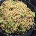 El cooksnap de BelindaF cuando hizo Tallarines con brócoli.