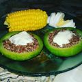 El cooksnap de Dani Cordoba cuando hizo Zapallitos rellenos.