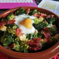 El cooksnap de Teresa cuando hizo Gratín de brócoli con jamón.