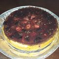 El cooksnap de Patry cuando hizo Tarta de queso crema, chocolate y frutos rojos.