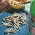 El cooksnap de Denis cuando hizo Cornalitos fritos.