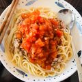 Cooksnap của Lê Hồ khi họ làm theo món Mỳ Spaghetti hải sản sốt