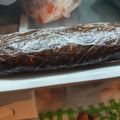 El cooksnap de Santiago Perez cuando hizo Salchichón de chocolate.
