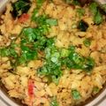 Mahika banerjee का कुकस्नैप जब उन्होंने मसाला पोहा(masala poha recipe in hindi) बनाया था।