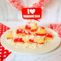 Cooksnap dari Mba Wen untuk resep Getuk Lindri Merah Putih (Tanpa Cetakan)