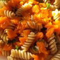 il Bianca quando ha preparato Crema di zucca con pasta mista