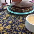 El cooksnap de Nataly Giménez Muñoz cuando hizo Torta Bostón.