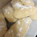 El cooksnap de Virginia. cuando hizo Molletes de Antequera con masa madre casera.