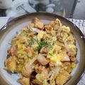 El cooksnap de Ricardo Méndez cuando hizo Oyakodon ~Tazón de Pollo y Huevo Estilo Japonés~.
