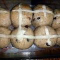 Rashna Jagdaw's cooksnap of when they made Vickys Easter Apple Cinnamon Hot Cross Buns, GF DF EF SF NF.