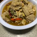 รูป Cooksnap ของ Pui Patimakorn เมื่อเขาทำ ต้มแซ่บกระดูกอ่อนเห็ดนางฟ้า #รักบ้านเกิด