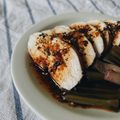 Yuki's cooksnap of when they made Pan-steamed Chicken Brest with Sweet Garlic Sesame Sauce.