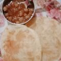 Trilok rewan का कुकस्नैप जब उन्होंने छोले भटूरे (chole bhature recipe in Hindi) बनाया था।