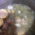 El cooksnap de Adriana Tonossi cuando hizo Potaje de berros (el auténtico de La Gomera).