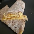 Mészáros Adrienn Cooksnap-ja, amikor elkészítette a(z) Tortillába csavart tojásrántotta receptet.