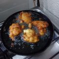 El cooksnap de Ariel cuando hizo Buñuelos de acelga y cebolla de verdeo.