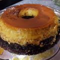 El cooksnap de Micaela Ayelen cuando hizo Chocoflan (torta imposible).
