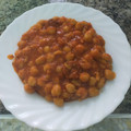 El cooksnap de canaljuanca juanca cuando hizo Garbanzos con chorizo y tomate al romero.
