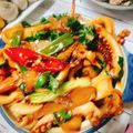 姚佩妘 的 5分鐘上菜-三杯塔香魷魚 cooksnap
